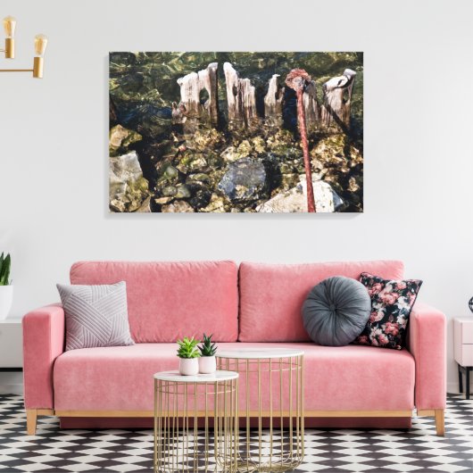 Strand finden Leinwand (Insitu (Wohnzimmer))