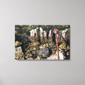 Strand finden Leinwand (Vorderseite)