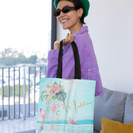 Strand Flamingo Juwelen Hübsch Pink Tasche