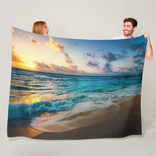 Strand Fleecedecke (Beispiel)