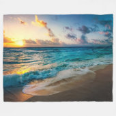 Strand Fleecedecke (Vorderseite (Horizontal))