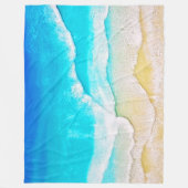 Strand Fleecedecke (Vorderseite)