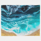 Strand Fleecedecke (Vorderseite (Horizontal))