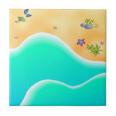 Strand Fliese (Vorderseite)