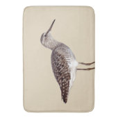 Strand-Flussuferläufer-Vogel Badematte (Vorderseite Vertikal)