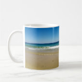 Strand-Foto Kaffeetasse (Links)