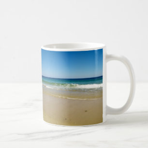Strand-Foto Kaffeetasse