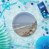 Strand-Foto Pappteller (Party)