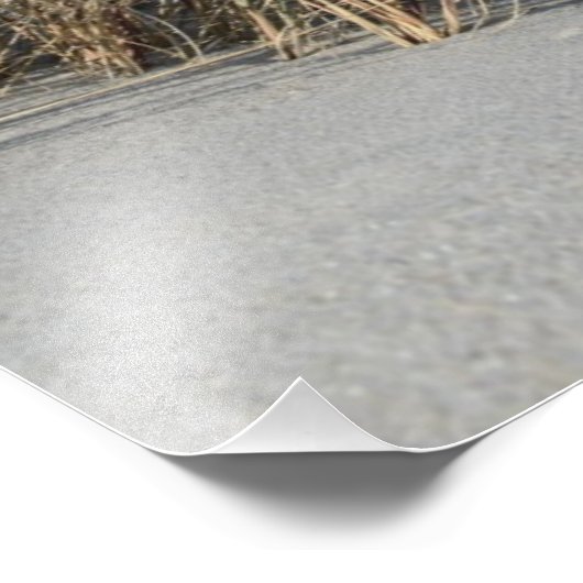 Strand Fotodruck (Ecke)