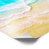 Strand Fotodruck (Ecke)