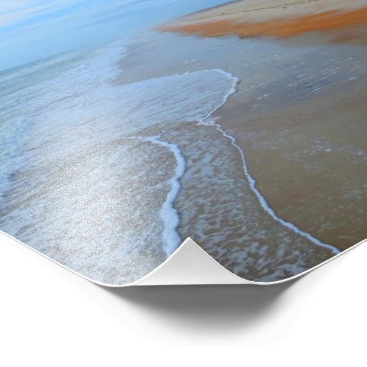 Strand Fotodruck (Ecke)