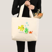 Strand-Freund-Taschen-Tasche Jumbo Stoffbeutel (Vorderseite (Produkt))