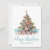 Strand Frohe Weihnachten (Vorderseite)
