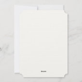 Strand "Frohe Weihnachten" Personalisiert Feiertagskarte (Rückseite)