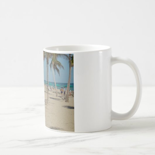 Strand Ft Lauderdale Kaffeetasse (Rechts)