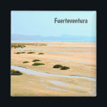 Strand Fürteventura Magnet<br><div class="desc">Sicht auf den Strand von Fürteventura. Kanarische Inseln,  Spanien.</div>