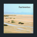 Strand Fürteventura Magnet<br><div class="desc">Sicht auf den Strand von Fürteventura. Kanarische Inseln,  Spanien.</div>