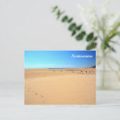 Strand Fürteventura - Postkarte (Stehend Vorderseite)