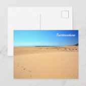 Strand Fürteventura - Postkarte (Vorne/Hinten)