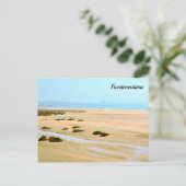 Strand Fürteventura - Postkarte (Stehend Vorderseite)