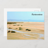 Strand Fürteventura - Postkarte (Vorne/Hinten)