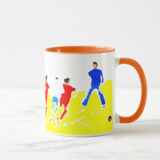 Strand-Fußball-Tasse Tasse