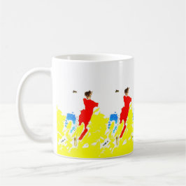 Strand-Fußball-Tasse Tasse