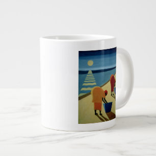 Strand gammelt 1997 herum Jumbo-Tasse