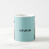 Strand-gelber Labrador Kaffeetasse (Mittel)