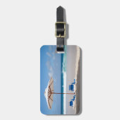 Strand-Gepäckanhänger Gepäckanhänger (Vorderseite vertikal)