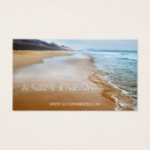 Strand-Geschenkgutschein (Vorderseite)