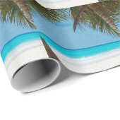 Strand Geschenkpapier (Rolleneckpunkt)