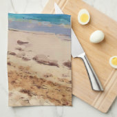 Strand Geschirrtuch (Viertel Falte)