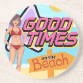 Strand Getränkeuntersetzer (Vorne)