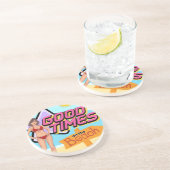 Strand Getränkeuntersetzer (Seite)