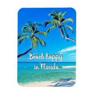 Strand glücklich bei Florida Magnet