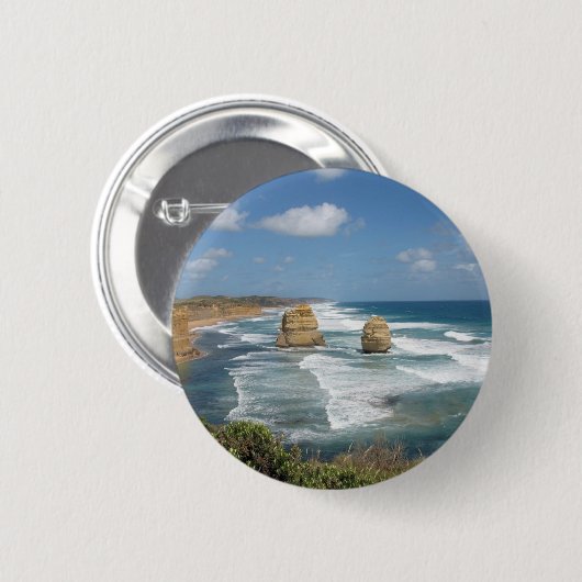 Strand-Glühen Button (Vorne & Hinten)