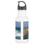 Strand-Glühen Edelstahlflasche (Rückseite)