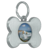 Strand-Glühen Tiermarke (Vorderseite links)