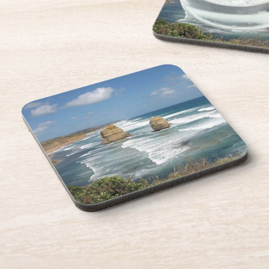 Strand-Glühen Untersetzer (Linke Seite)