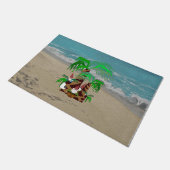 Strand Gnomes große Doormat Fußmatte (Schrägansicht)