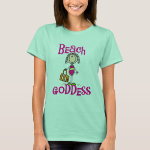 Strand-Göttin-T-Shirts und Geschenke T-Shirt