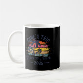 Strand Grace Bay Mädchen Reise Grafik Kunst Kaffeetasse (Links)