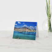 Strand-Griechenland-Karte Einladung (Vorderseite)