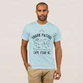 Strand-Haifisch-Patrouille - Kap-Furcht NC - T-Shirt (Vorne ganz)
