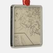 Strand Hamptons, Hampton Silbernes Ornament (Rechts)