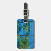 Strand-Hängematte Kauai Hawaii Gepäckanhänger (Vorderseite vertikal)