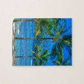 Strand-Hängematte Kauai Hawaii Puzzle (Horizontal)