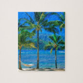 Strand-Hängematte Kauai Hawaii Puzzle (Vertikal)