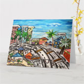 Strand-Hauptstraße-GolfBlvd. St. Peter Karte (Gelbe Blume)